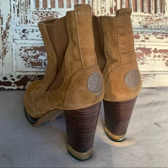 Tory Burch Suede Booties - Picture 13 of 16